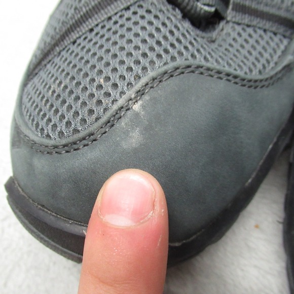 Kuru Mens‎ 11.5 Wide Hiking Shoes Black Chicane Lightweight Mesh Running Outdoor main image 10
